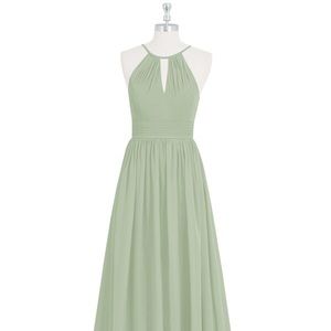 Azazie Dusty Sage Bridesmaid or formal dress
